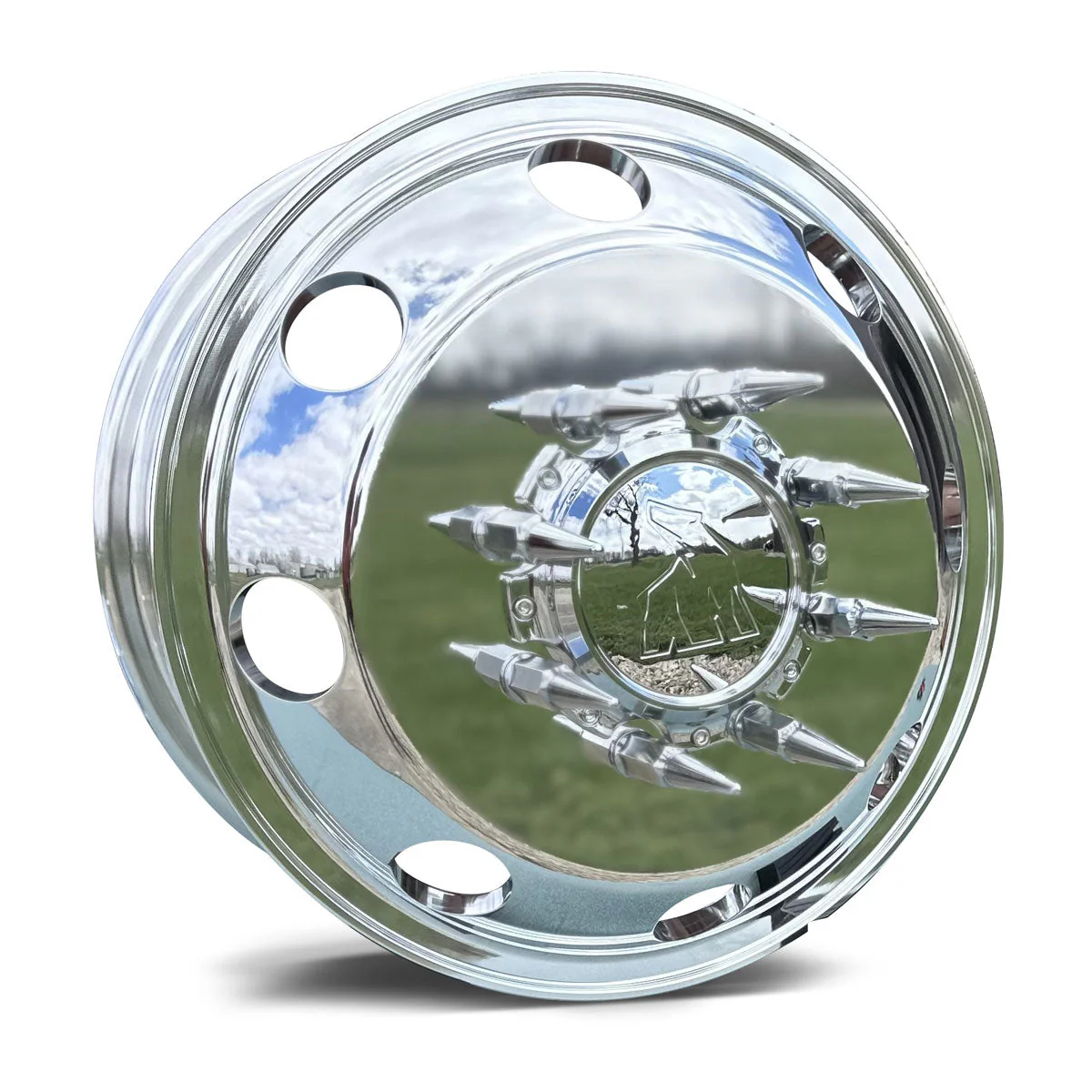 16x6.00 Northstar 8x170mm Bolt Circle Ford (F350 1998-2004) Mirror Finish Both Sides 4 Wheel Kit - Image 6