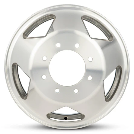 16x6 Road Ready RRW-3335B Silver 99-04 FORD DUALLY Wheels 8x170 Set of 6 (Fits Stock Tire Sizing)