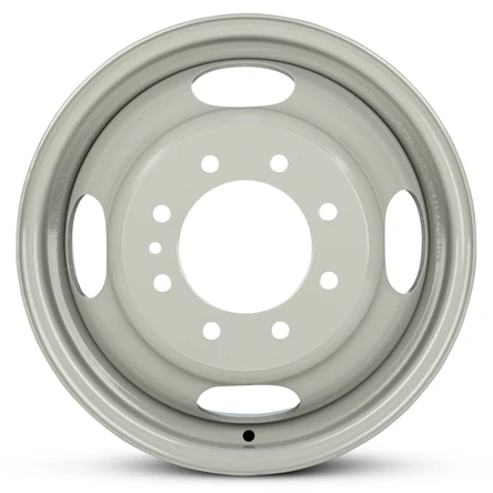 16x6 Road Roady RRW-3336 Grey 99-04 FORD DUALLY Steel Wheels 8x170 Set of 6 (Fits Stock Tire Sizing)