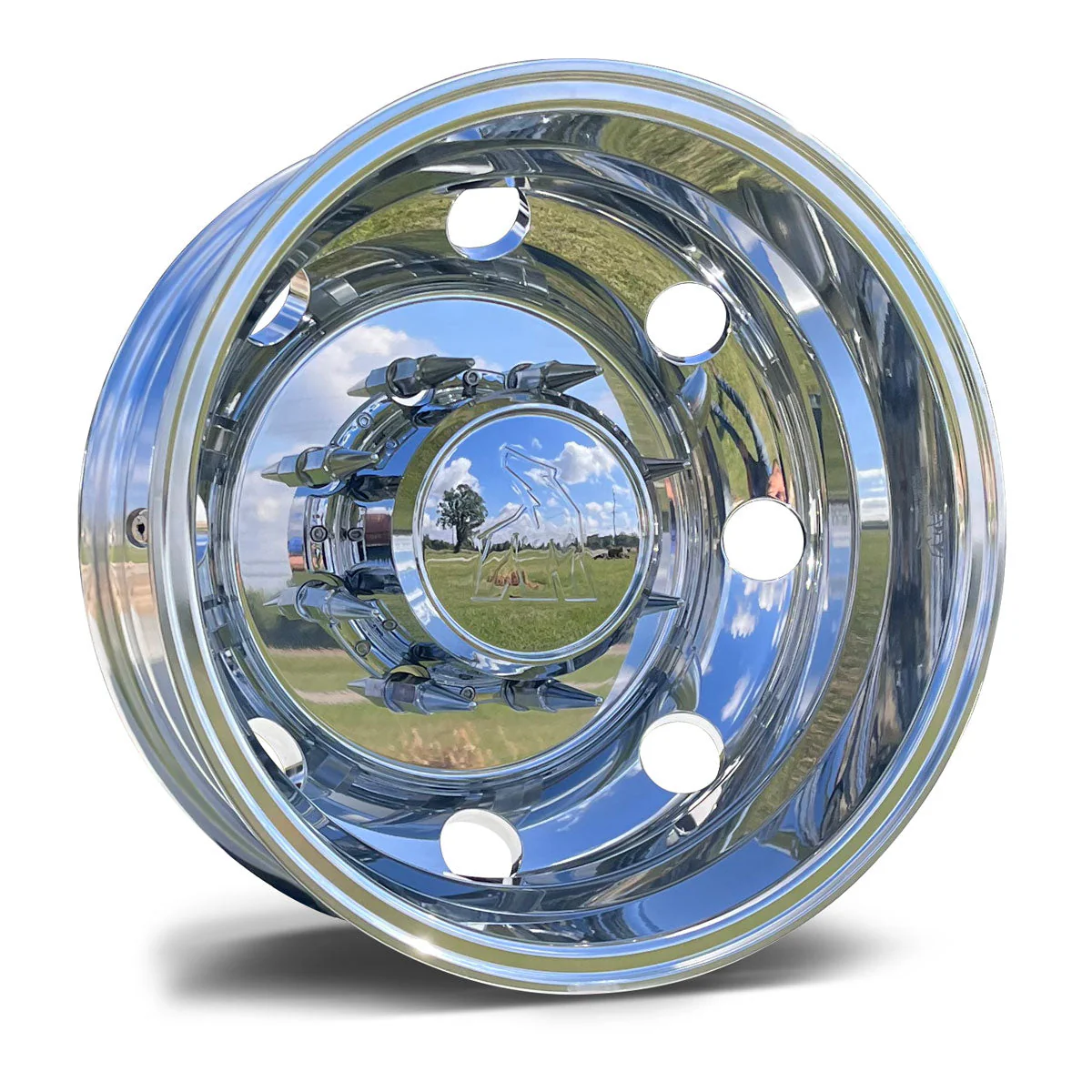 17.0x6.00 Northstar Mirror Polished Both Sides Ford F350 DRW 8X200m Kit (2005-Present) - Image 8