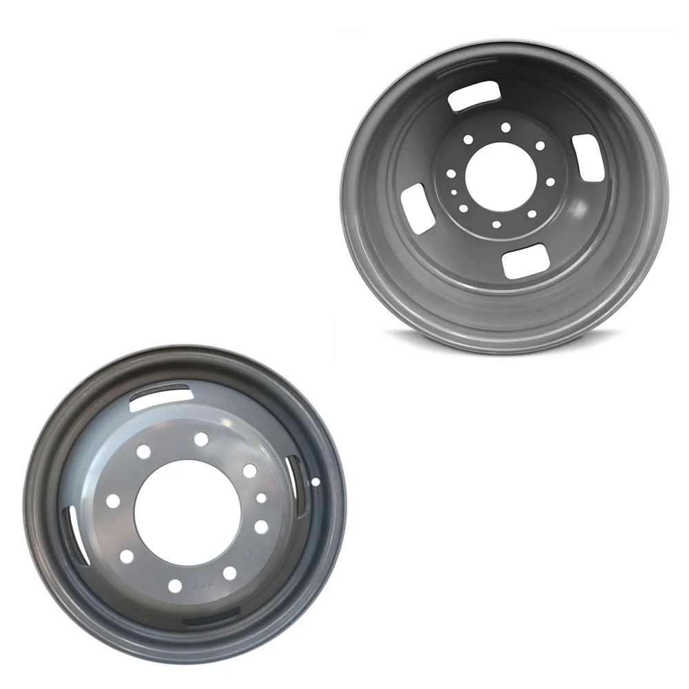 17x6.5 Road Ready RRW-03615 Grey 05-UP F-350 11-14 F-450 DUALLY Wheels 8x200 Set of 4 (Fits Stock Tire Sizing)