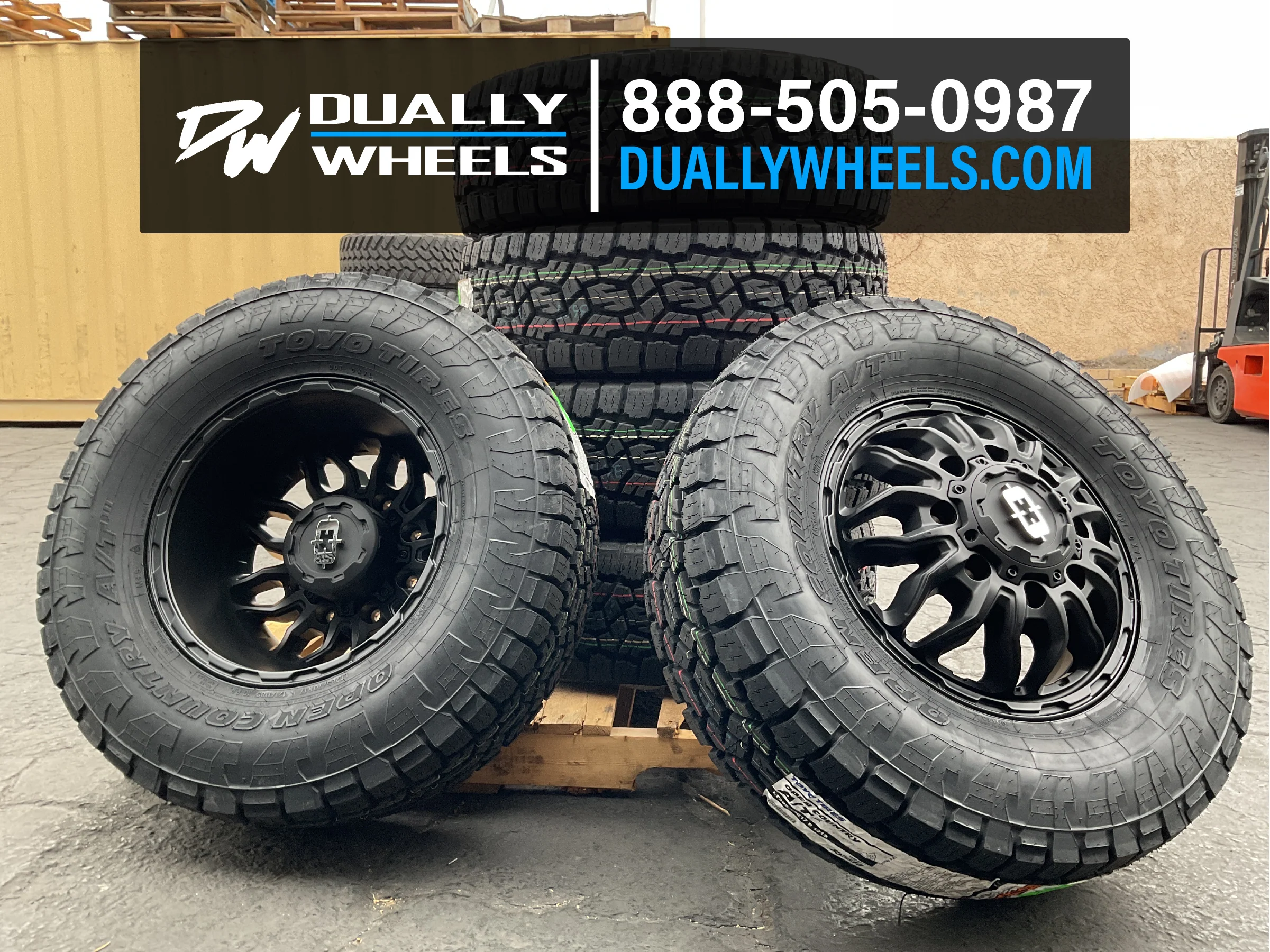 16x6 Vision 410 KorUPt Satin Black FORD TRANSIT HD DUALLY Wheels 6x180 Set of 4 (Fits Stock Tire Sizing) - Image 2