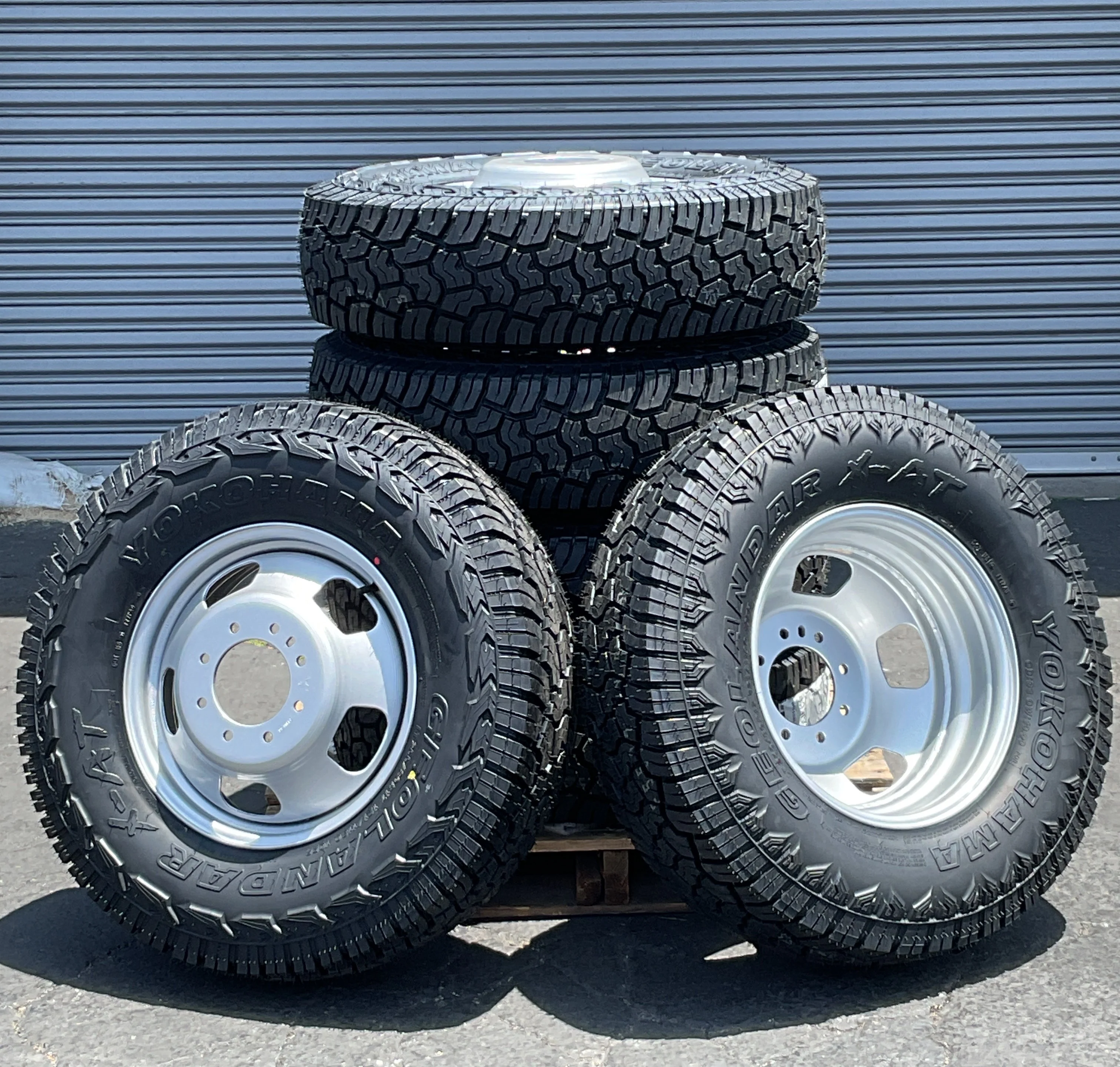 17x6 Road Ready RRW-2191S Silver PRE-19 DODGE DUALLY Wheels 8x6.5 Set of 6 (Fits Stock Tire Sizing) - Image 2