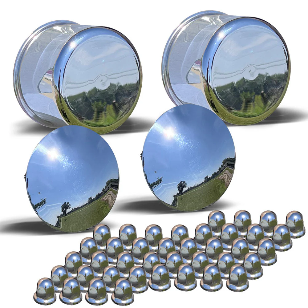 19.5x6.00 Northstar Mirror Polished Both Sides 10 Vent Hole Ram 4500/5500 (2012-Present) 4 Wheel Kit - Image 10