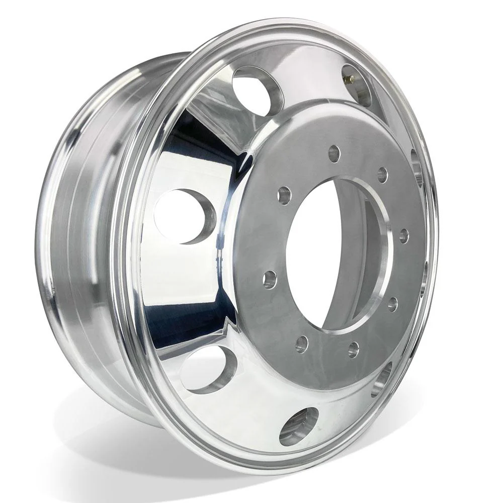 19.5x6.00 Northstar Mirror Polished Both Sides 1998-2004 Ford F450/F550 8x225mm 4 Wheel Kit - Image 2