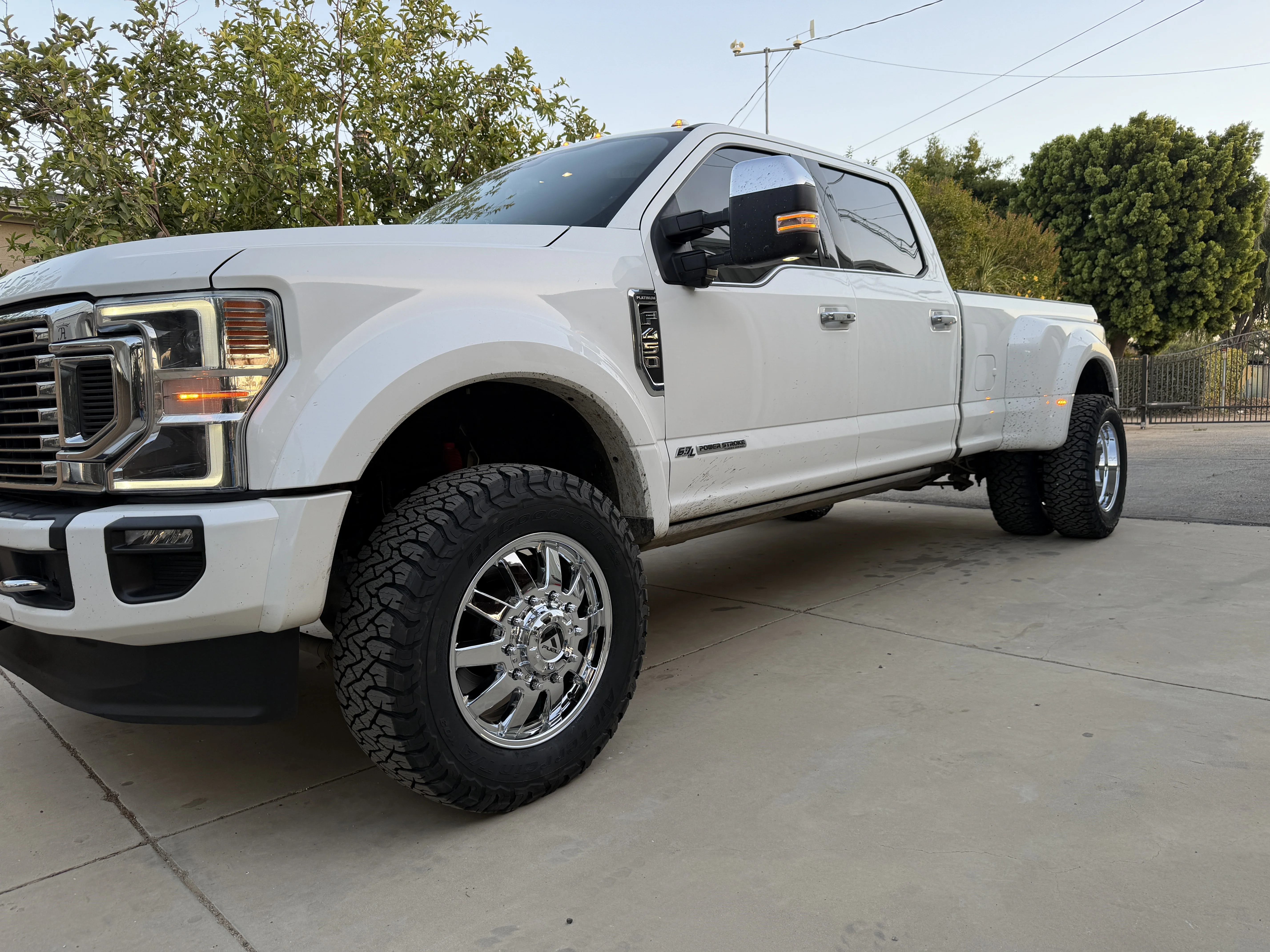 20x12 Fuel D536 Maverick Chrome Plated PRE-19 DODGE DUALLY SUPER SINGLE Wheels 8x6.5 Set of 6 (Fits UP to 13.50 tire) - Image 2