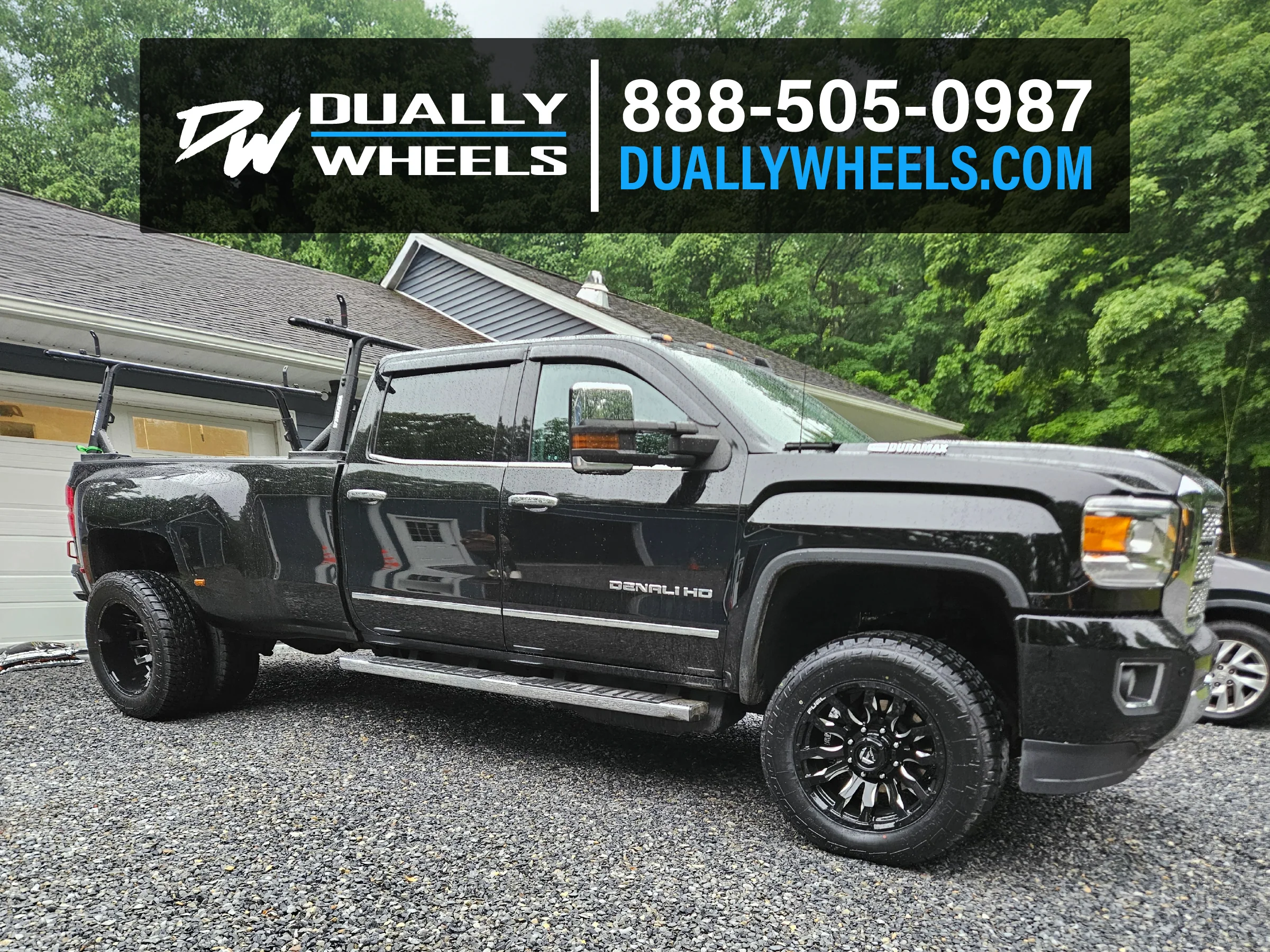 20x9 Fuel D673 Blitz Gloss Black Milled 05-UP FORD DUALLY SUPER SINGLE Wheels 8 Lug Set of 6 (Fits UP to 13.50 tire) - Image 5