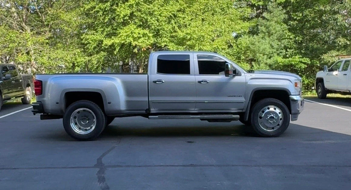 22.5 Aluminum Mirror Polished Chevy/GMC 3500 Wheel Kit (8x210mm) - Image 4