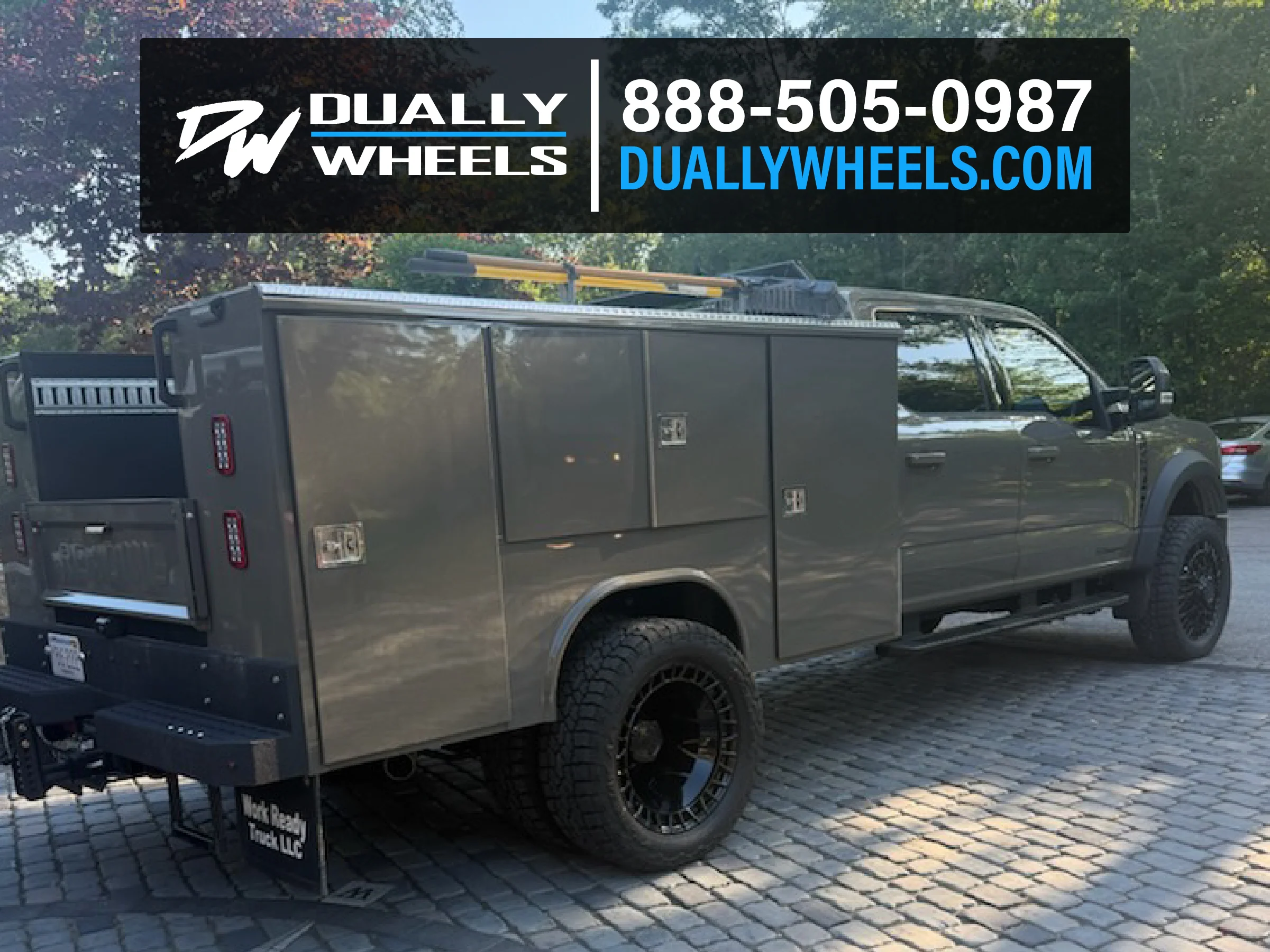 22x8.25 Arena A127 Innovator Glossy Black 05-UP FORD 19-UP DODGE DUALLY Wheels 8x200 Set of 6 (Fits up to 12.50 tire) - Image 2