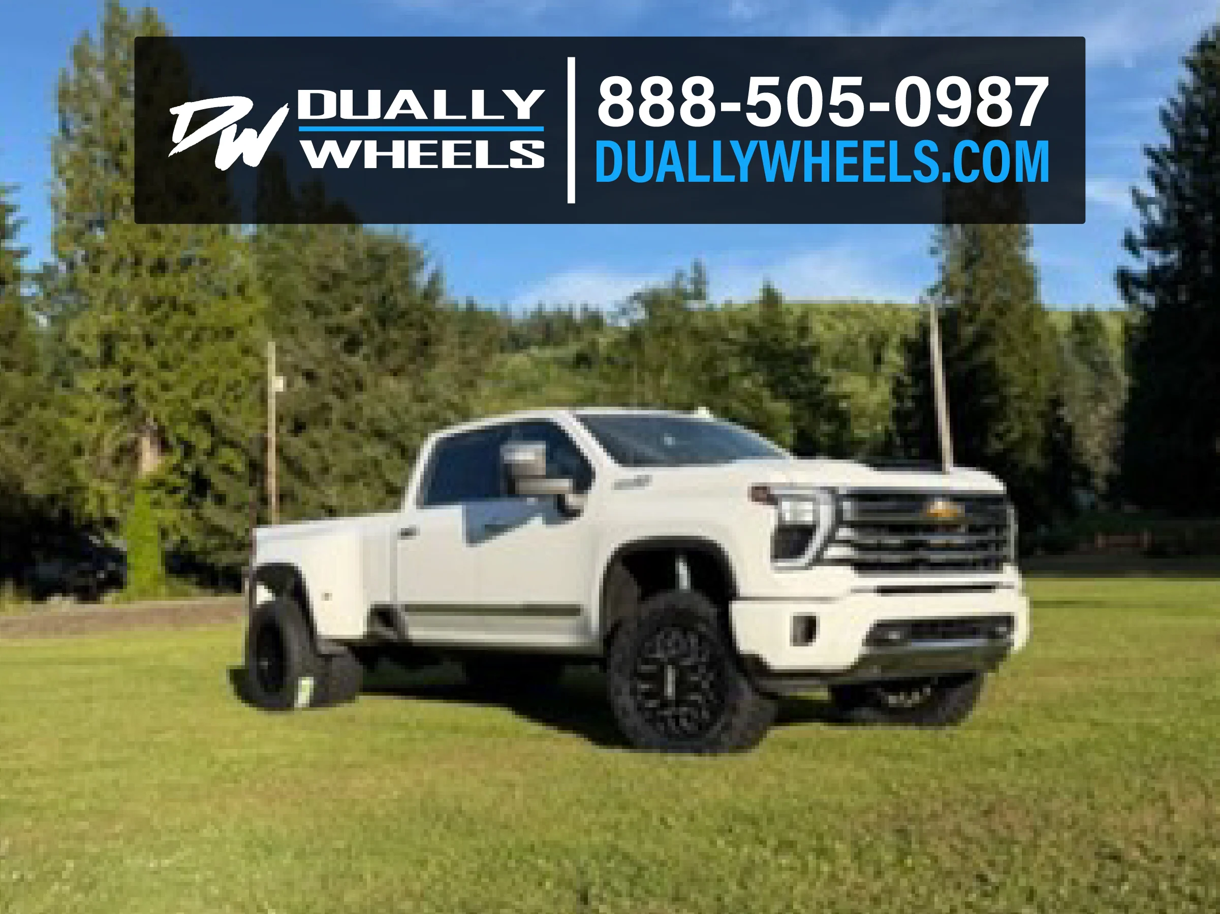 22x8.25 DDC Mesh Black Milled PRE-11 GM PRE-19 DODGE PRE-99 FORD FORGED DUALLY Wheels 8x6.5 Set of 6 (Lug Nuts AND Billet Lug Covers Included) Fits UP to 12.50 tire - Image 4