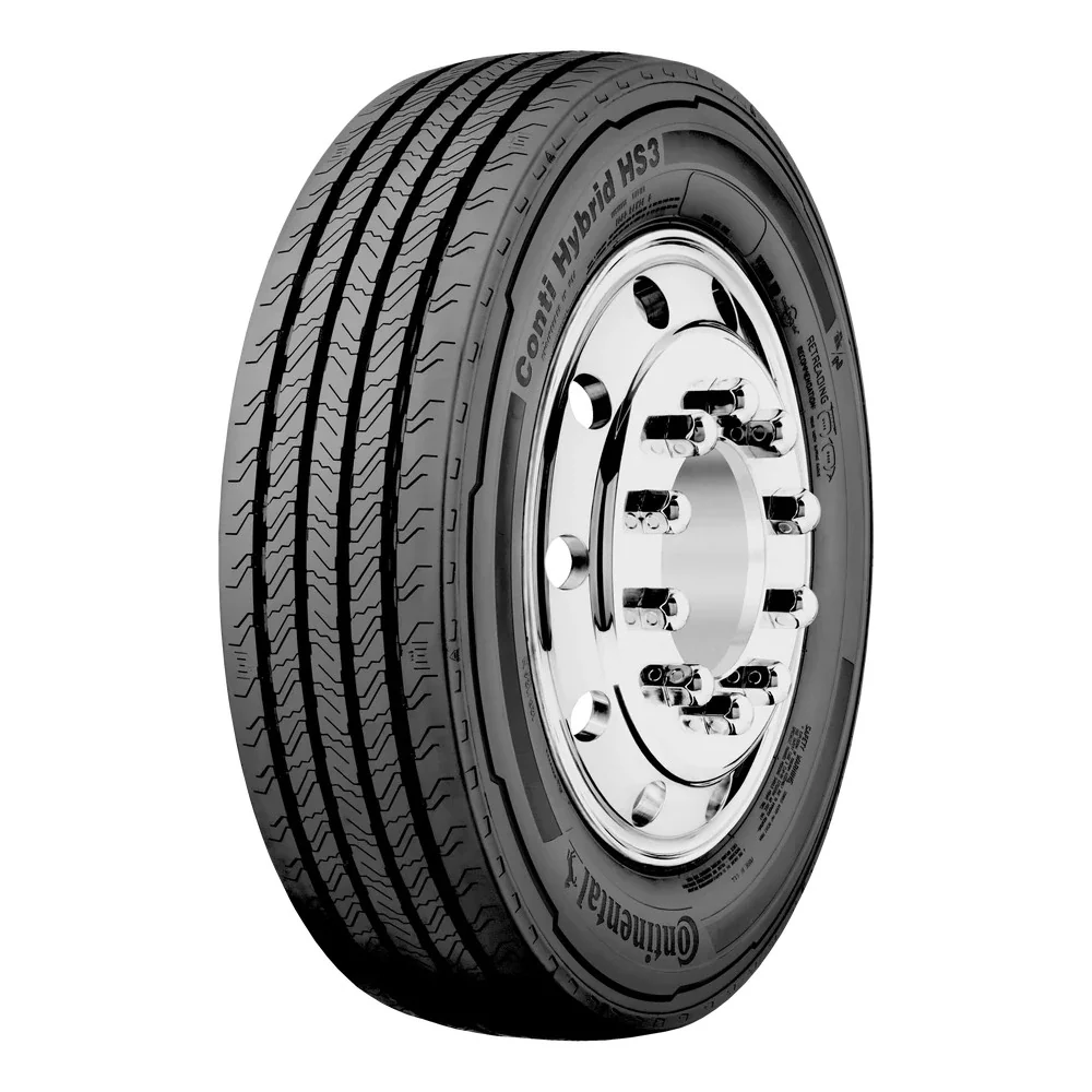 285/70R19.5 Continental Hybrid HS3 Tires Set of 6