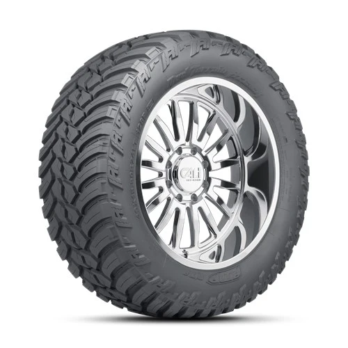 37x12.50R17LT AMP Terrain Attack M/T Tires Set of 6