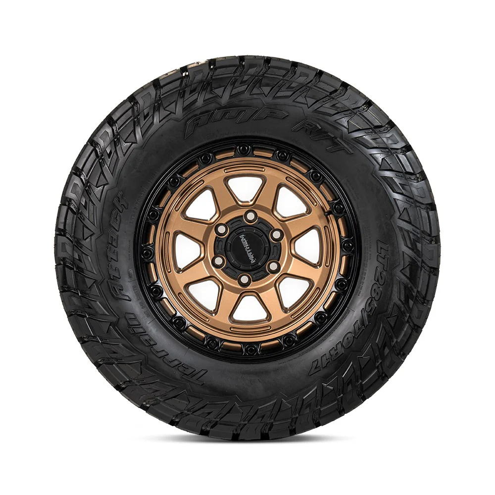 35x13.50R24LT/10 Amp Tires Terrain Attack R/T Tires Set of 6 - Image 3
