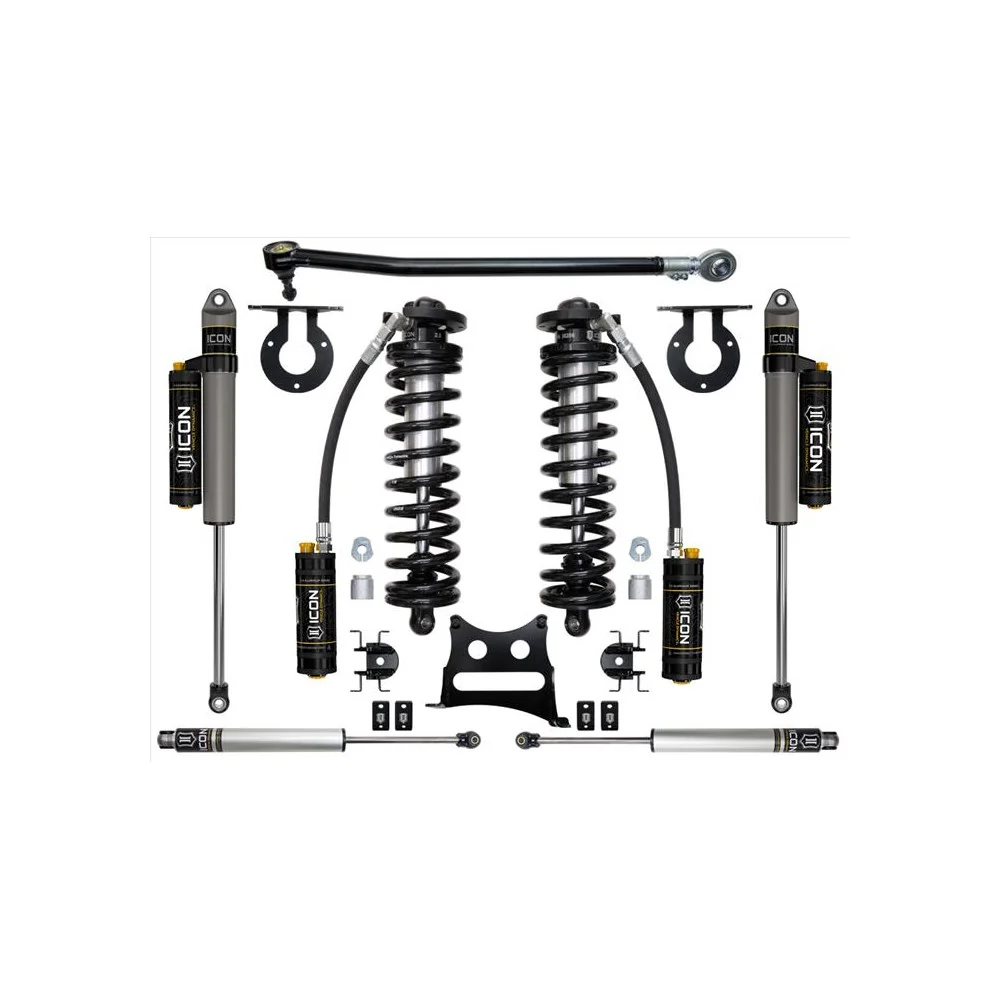 Icon Vehicle Dynamics 2.5-3" Stage 4 Coilover Conversion System Fits 17-22 Ford F-350