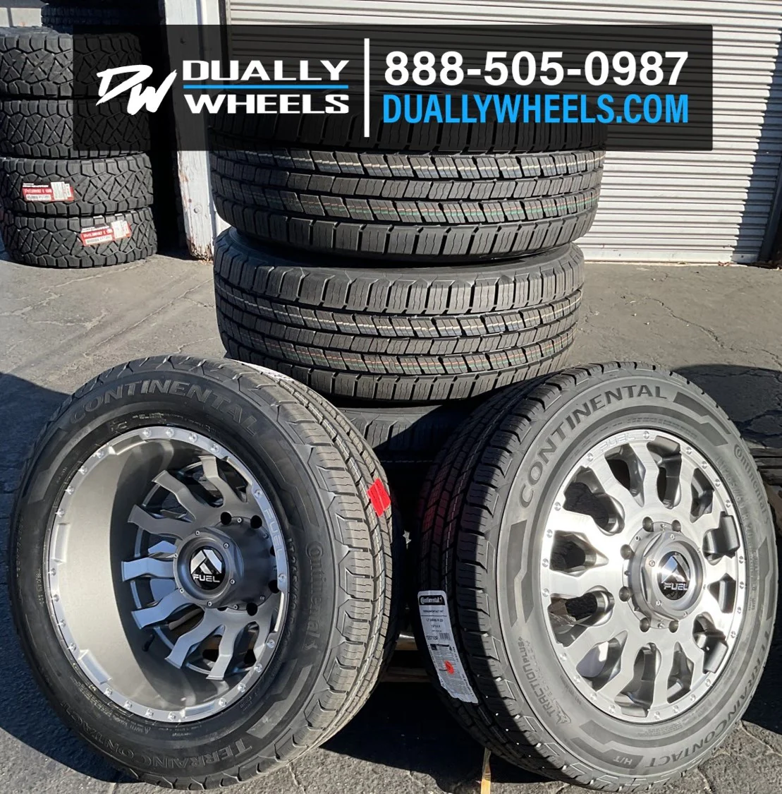 LT275/70R18/10 Continental Terrain Contact H/T Tires Set of 6 - Image 2