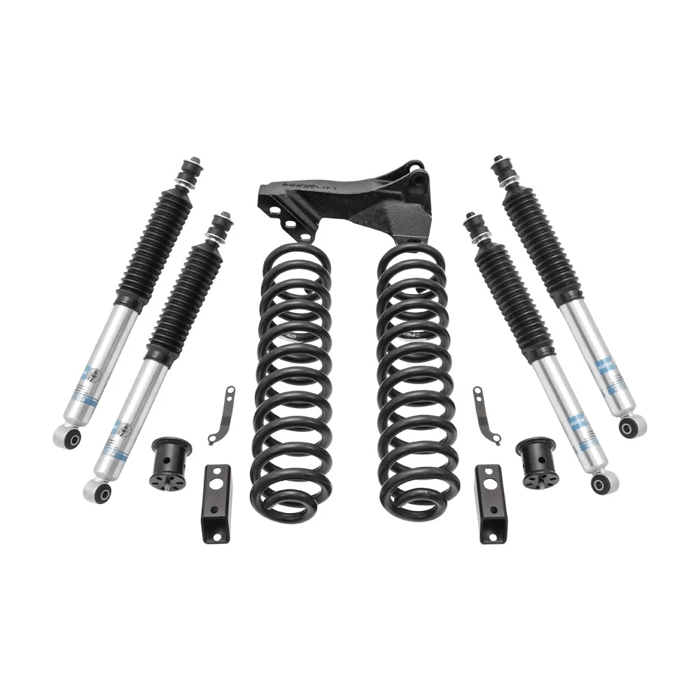 ReadyLIFT 2.5'' Coil Spring Front Lift Kit W/ Bilstein Front/Rear Shocks & Front Track Bar Bracket Fits Ford F350 Diesel 2011-2016