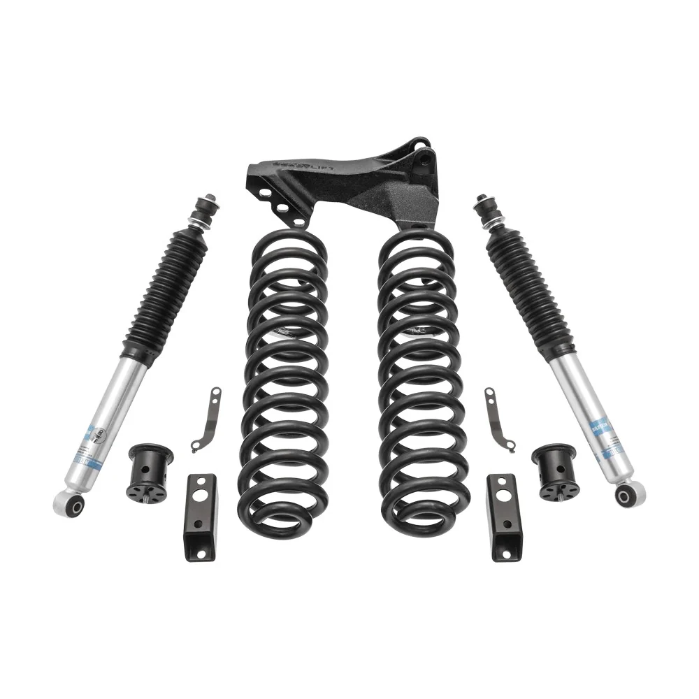 ReadyLIFT 2.5'' Coil Spring Front Lift Kit W/ Bilstein Front Shocks & Front Track Bar Bracket Fits Ford F350 Diesel 2011-2016