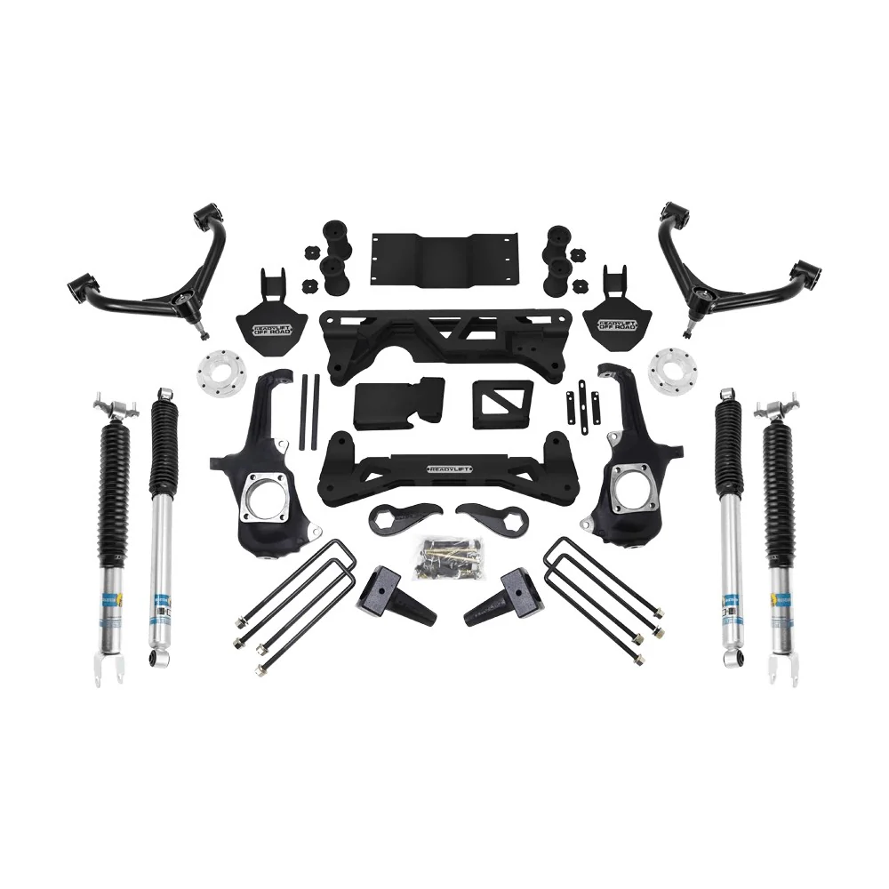 ReadyLIFT 7-8'' Lift Kit W/ Bilstein Shocks Fits Chevrolet/GMC 3500HD 2011-2019