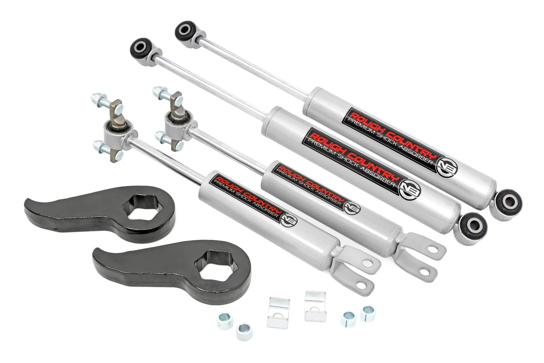 Rough Country 1.5-2 Inch Leveling Kit N3 Fits Chevrolet/GMC 3500 4WD 3500 2011-2019