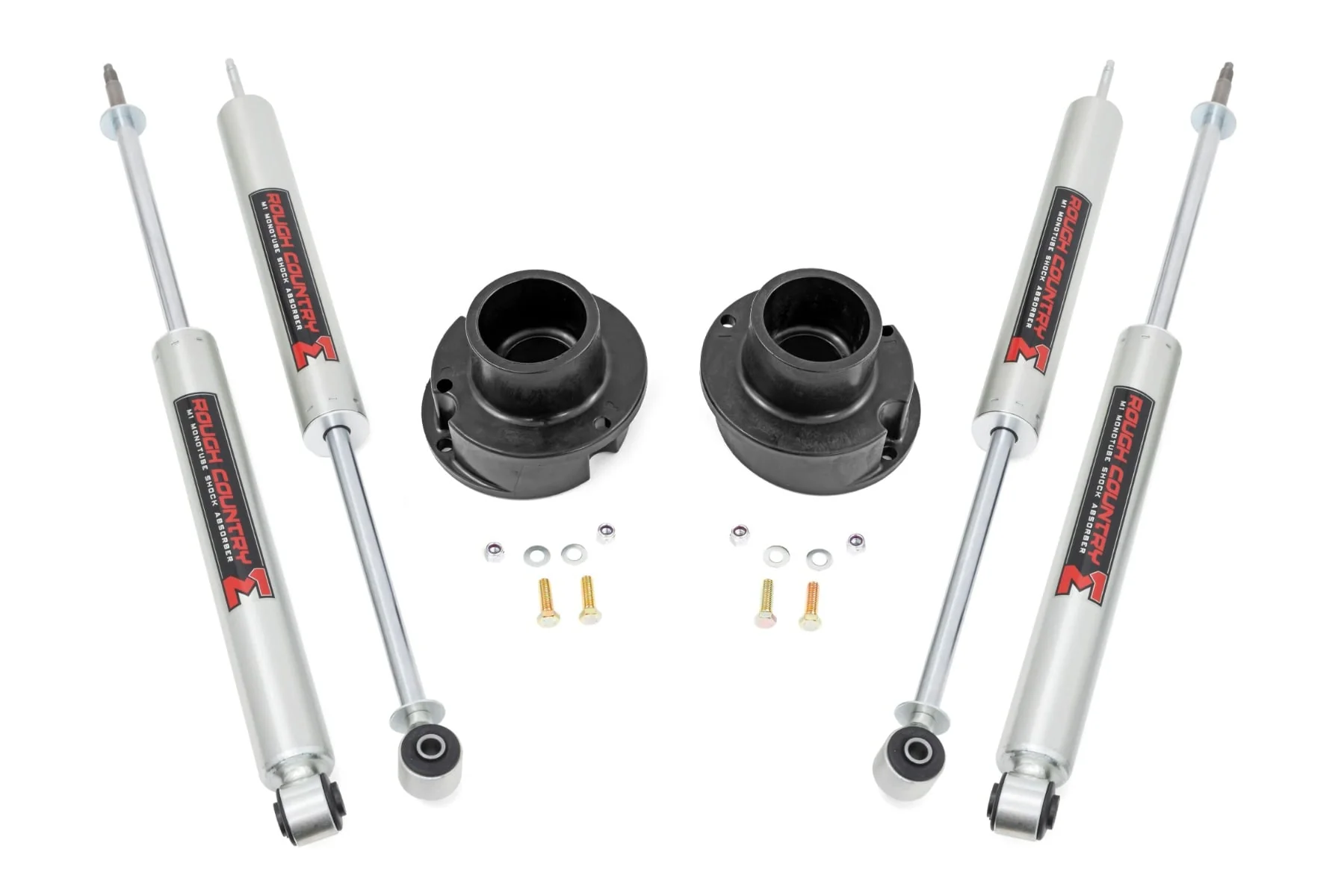 Rough Country 2.5 Inch Leveling Kit RR Coil M1 Fits Dodge Ram 3500 4WD 2013-2024