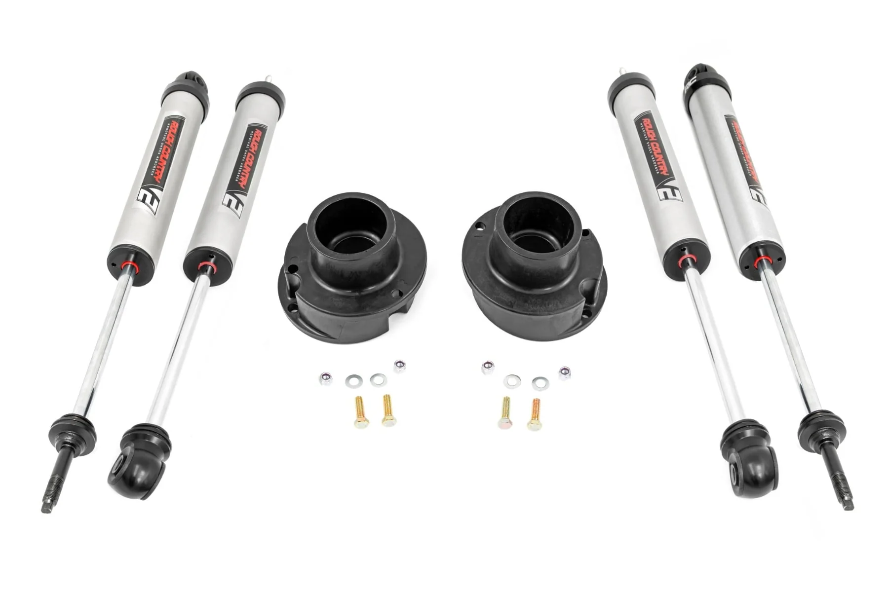 Rough Country 2.5 Inch Leveling Kit RR Coil V2 Fits Dodge Ram 3500 4WD 2013-2025