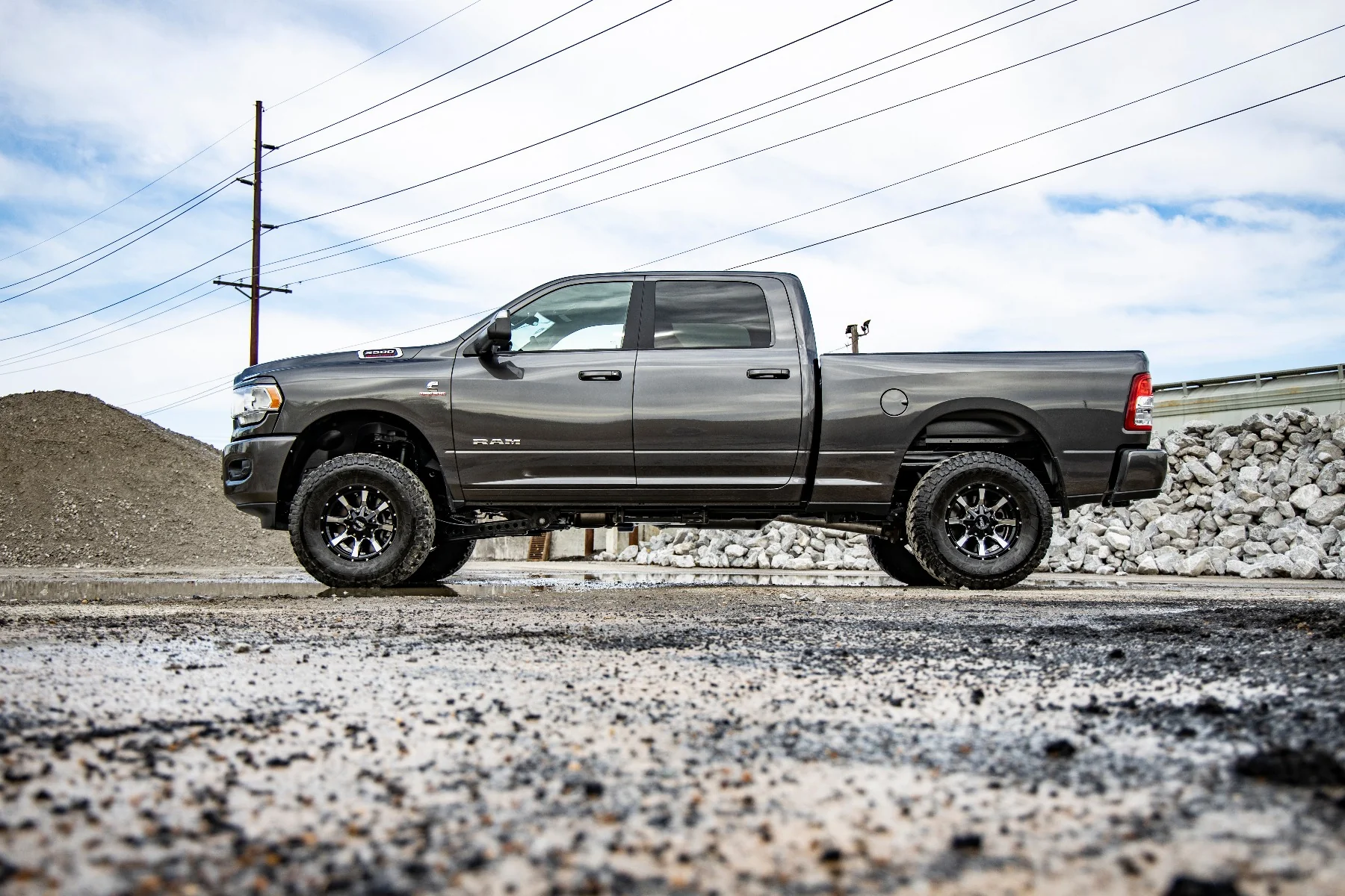 Rough Country 2.5 Inch Leveling Kit RR Leaf M1 Fits Dodge Ram 3500 4WD 2013-2024 - Image 2