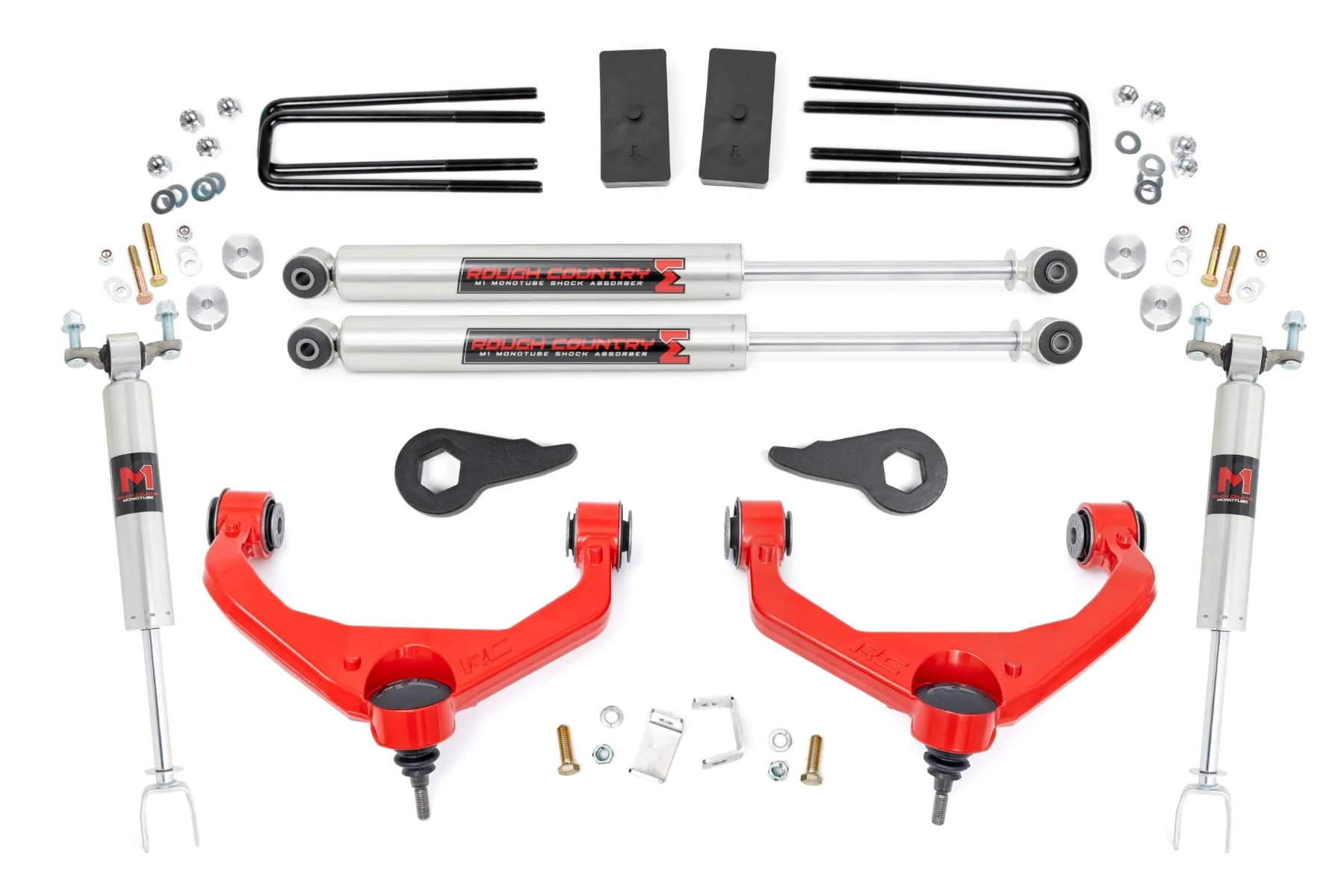 Rough Country 3.5 Inch Lift Kit M1 Fits Chevrolet/GMC 2/4WD 2011-2019