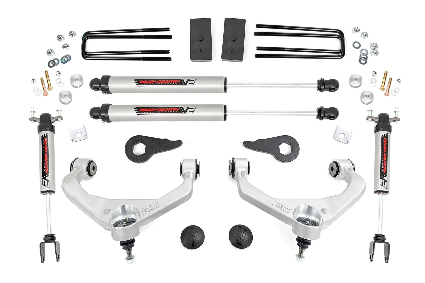 Rough Country 3.5 Inch Lift Kit V2 Fits Chevrolet/GMC 2/4WD 2011-2019