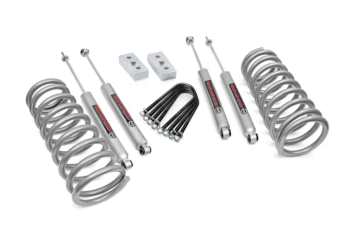 Rough Country 3 Inch Lift Kit Fits Dodge Ram 3500 4WD 2003-2007