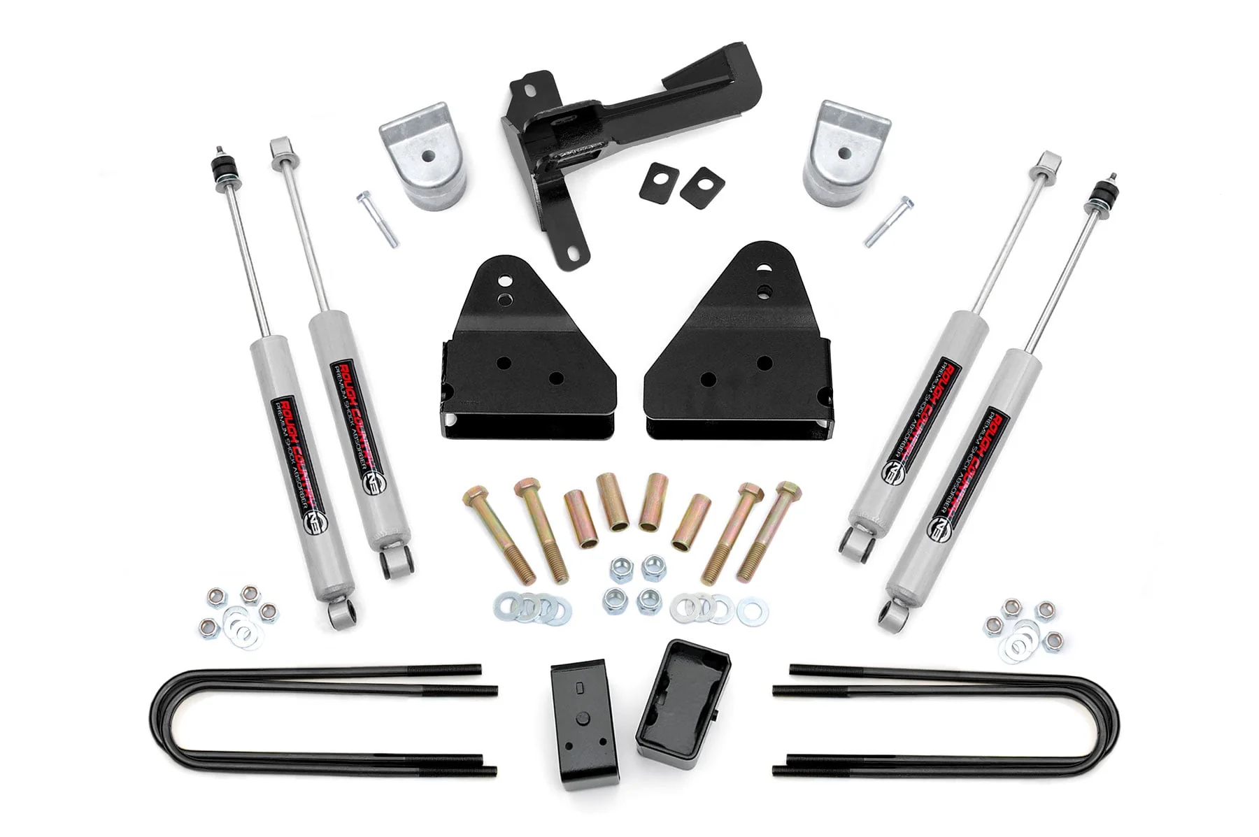 Rough Country 3 Inch Lift Kit FR Spacer Fits Ford F-350 4WD 2005-2007
