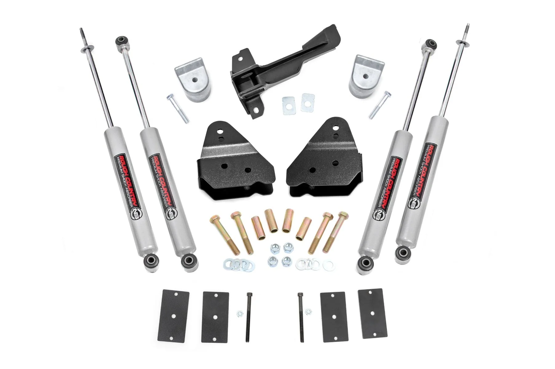 Rough Country 3 Inch Lift Kit Tremor N3 Fits Ford F-350 4WD 2019-2022