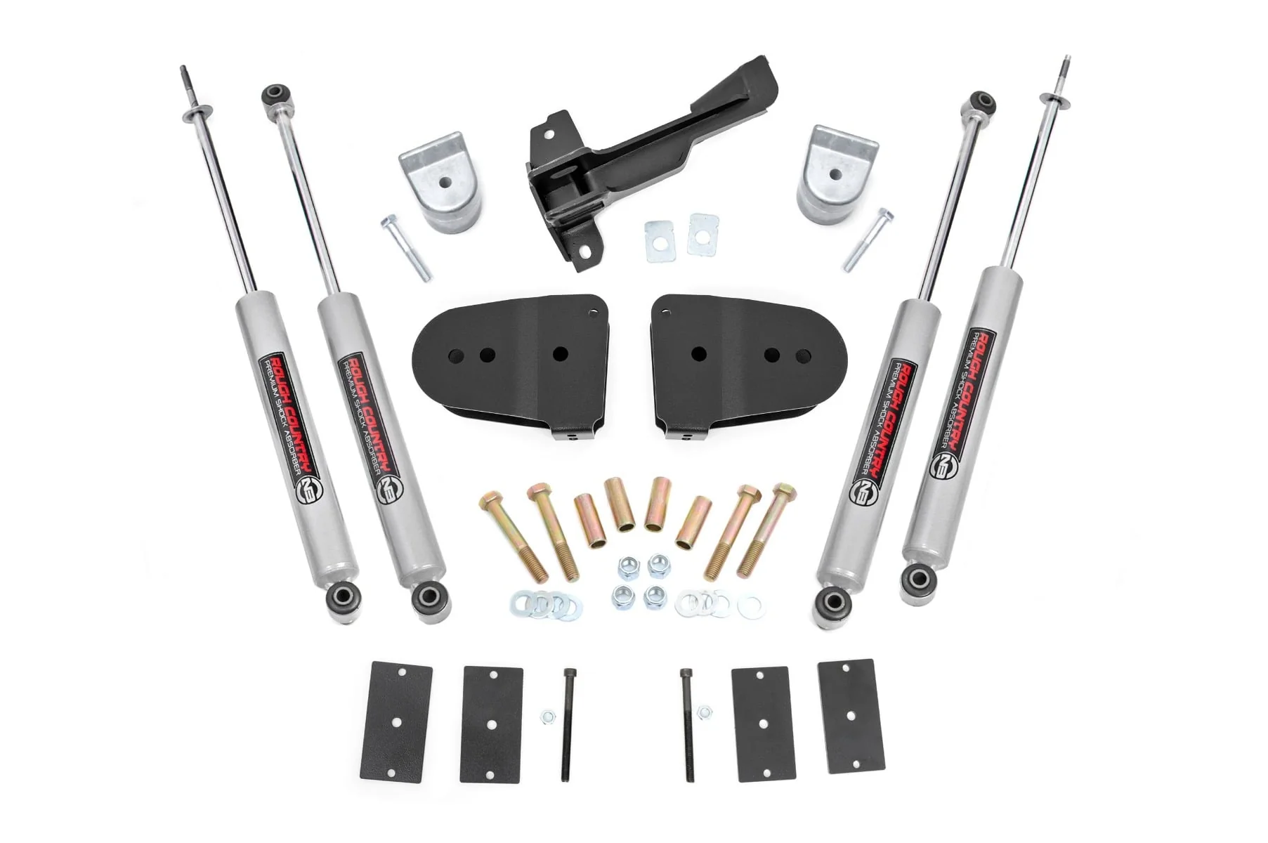 Rough Country 3 Inch Lift Kit Tremor N3 Fits Ford F-350 4WD 2023-2025