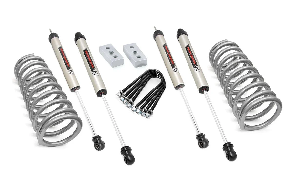 Rough Country 3 Inch Lift Kit V2 Fits Dodge Ram 3500 4WD 2003-2007