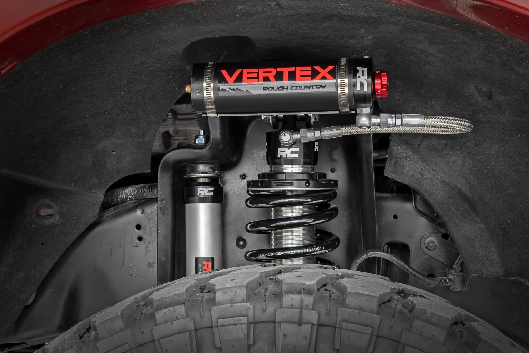Rough Country 4.5 Inch Coilover Conversion Upgrade Kit Vertex/V2 Fits Ford F-350 4WD 2005-2022 - Image 2