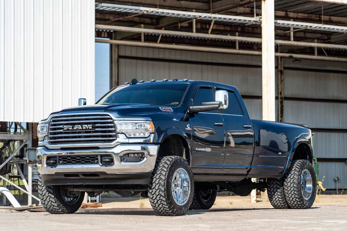 Rough Country 5 Inch Lift Kit Diesel AISIN Fits Dodge Ram 3500 4WD 2019-2023 - Image 4