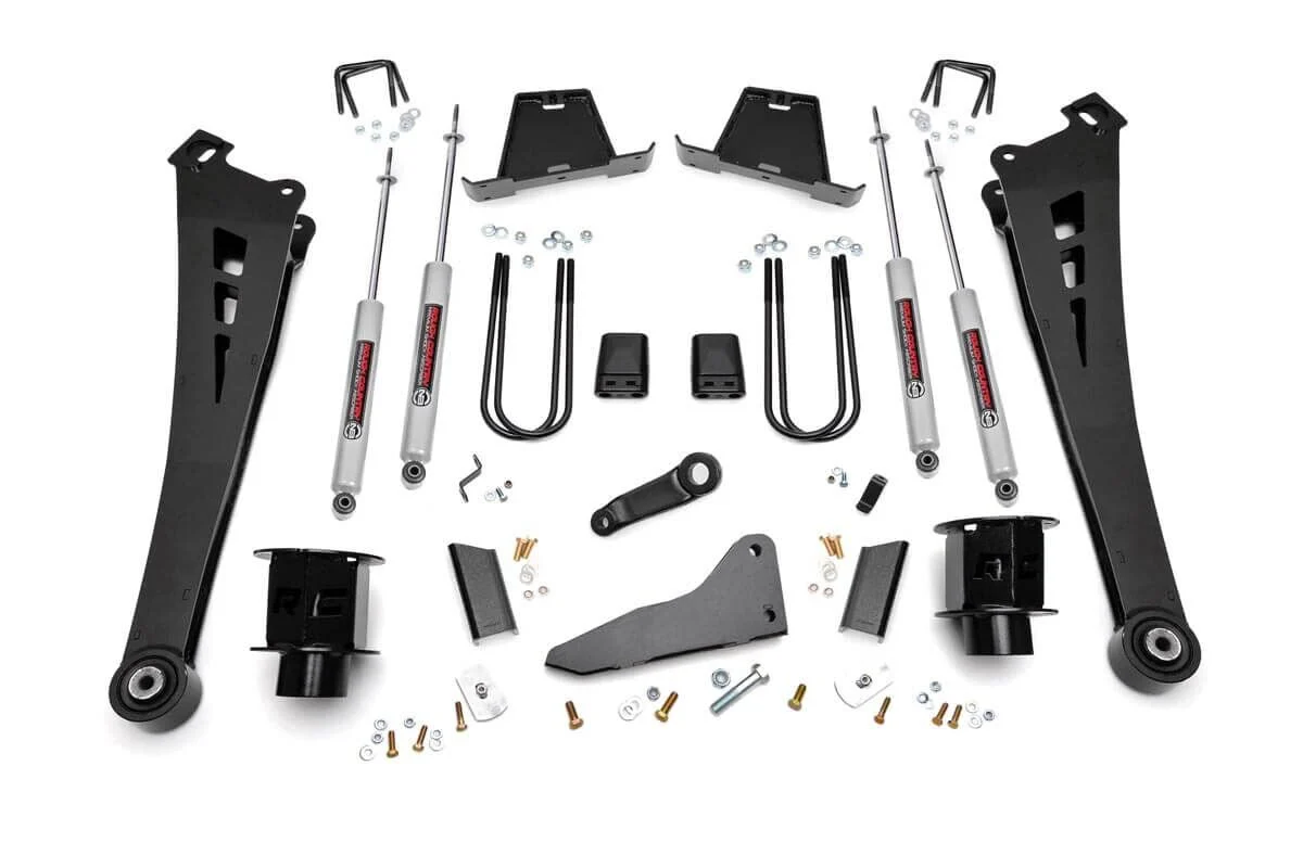 Rough Country 5 Inch Lift Kit Fits Dodge Ram 3500 4WD 2013-2015