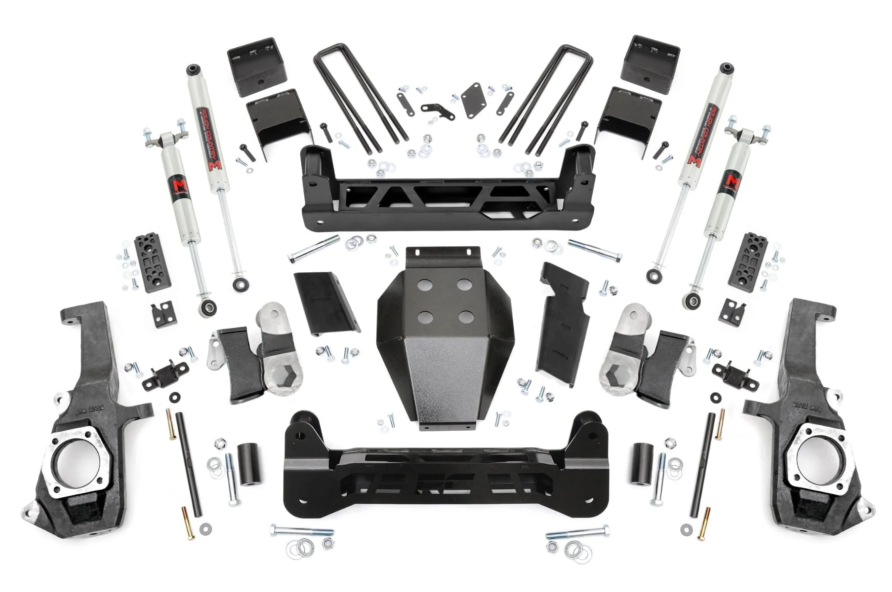 Rough Country 5 Inch Lift Kit NTD M1 Fits Chevrolet/GMC 3500 2/4WD 2011-2019