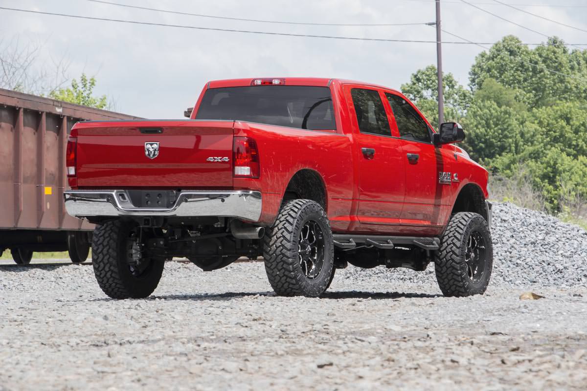 Rough Country 5 Inch Lift Kit Radius Arm Drop SRW Fits Dodge Ram 3500 4WD 2013-2015 - Image 3