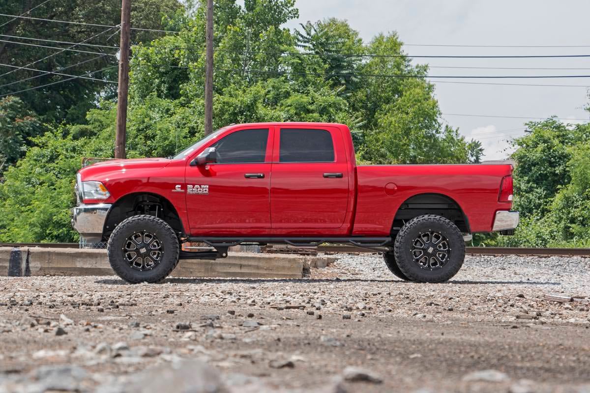 Rough Country 5 Inch Lift Kit Radius Arm Drop SRW Fits Dodge Ram 3500 4WD 2013-2015 - Image 4