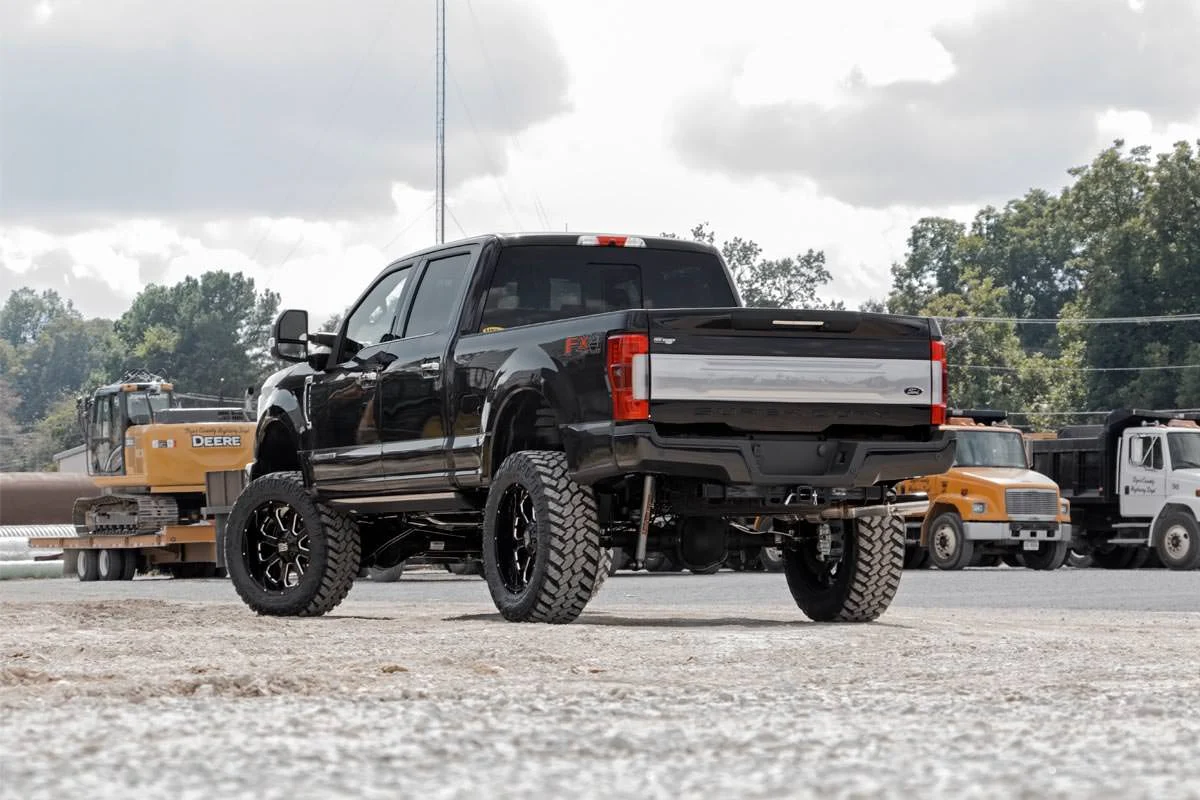 Rough Country 6 Inch Lift Kit Diesel 4-Link C/O Vertex Fits Ford F-350 4WD 2017-2022 - Image 3