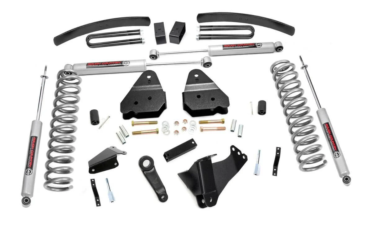 Rough Country 6 Inch Lift Kit Diesel Fits Ford F-350 4WD 2005-2007