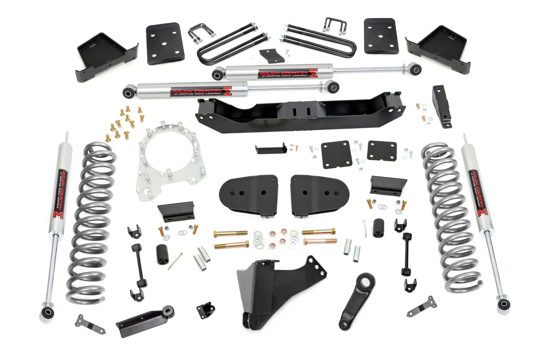 Rough Country 6 Inch Lift Kit Diesel No OVLD M1 Fits Ford F-350 4WD 2023
