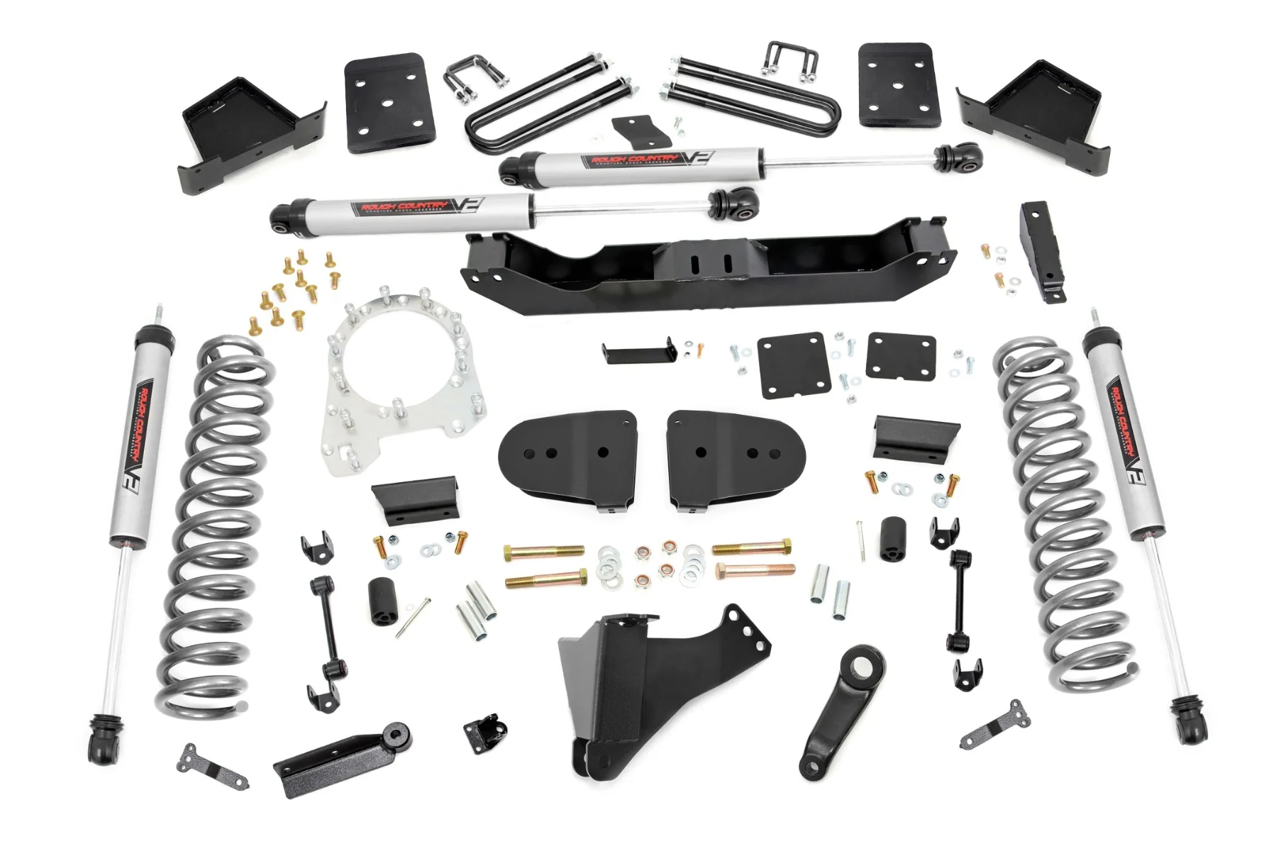 Rough Country 6 Inch Lift Kit Diesel OVLD V2 Fits Ford F-350 4WD 2023