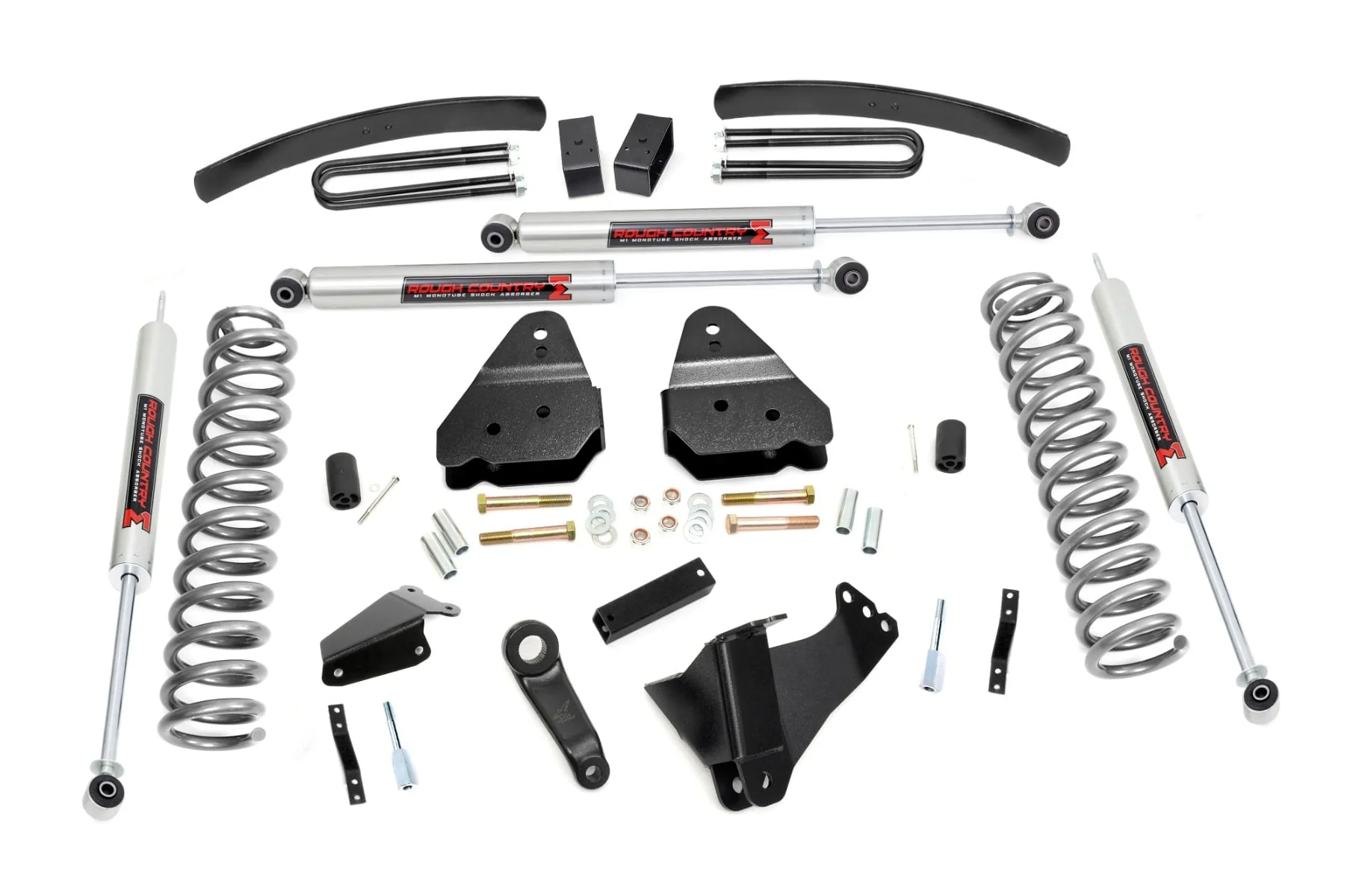 Rough Country 6 Inch Lift Kit Gas M1 Fits Ford F-350 4WD 2005-2007