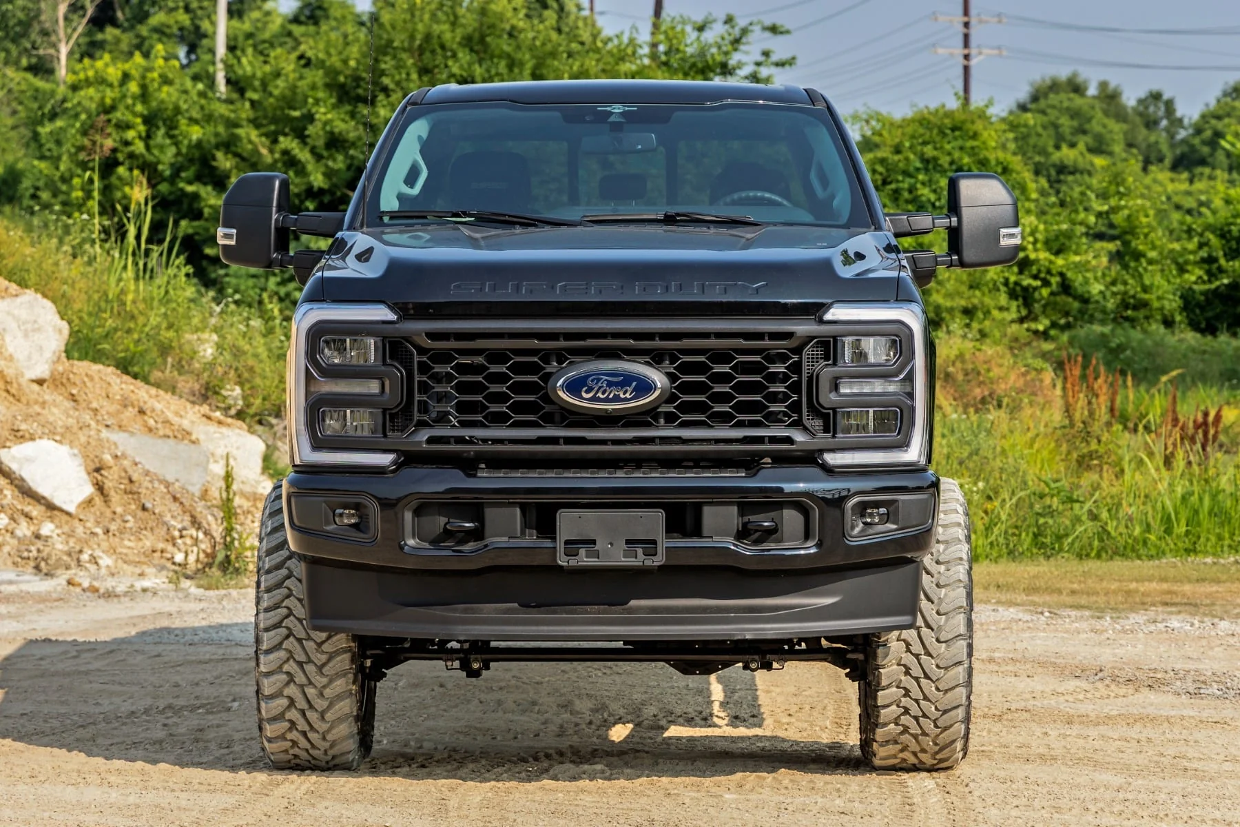 Rough Country 6 Inch Lift Kit Gas No OVLD Fits Ford F-350 4WD 2023-2024 - Image 3