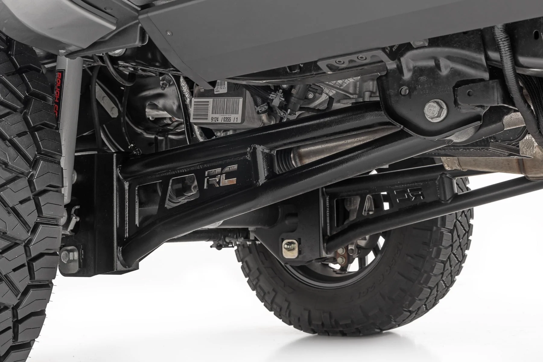 Rough Country 6 Inch Lift Kit Gas Radius Arm Fits Ford F-350 4WD 2023-2024 - Image 2