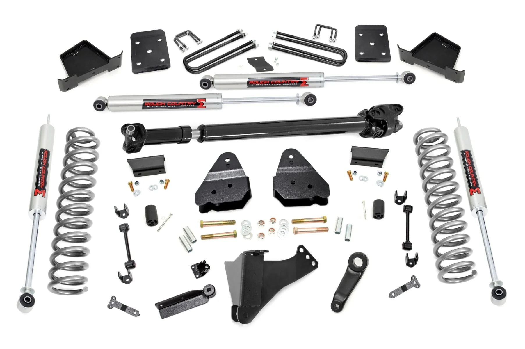 Rough Country 6 Inch Lift Kit OVLDS D/S M1 Fits Ford F-350 4WD 2017-2022