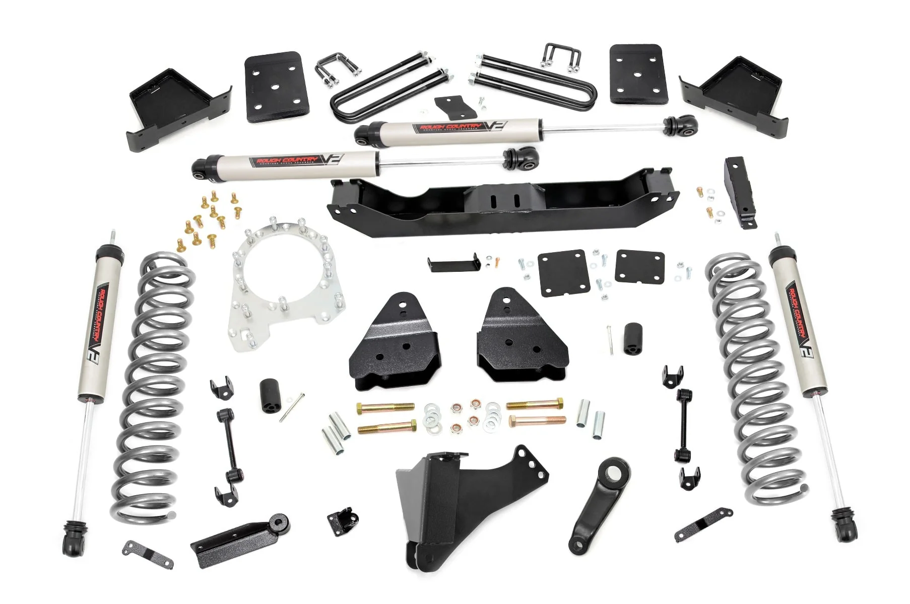 Rough Country 6 Inch Lift Kit OVLDS V2 Fits Ford F-350 4WD 2017-2022