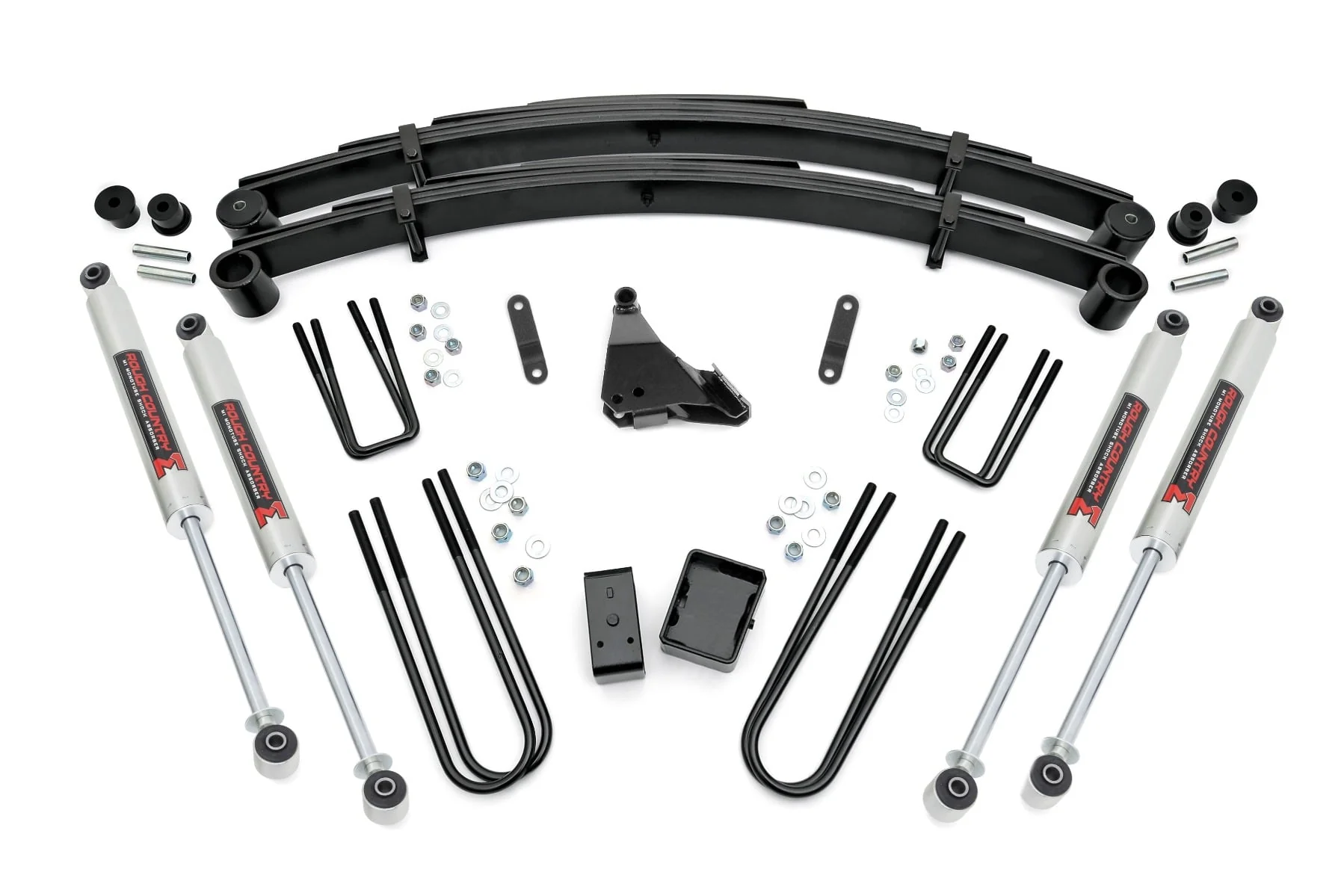 Rough Country 6 Inch Lift Kit Rear Blocks M1 Fits Ford F-350 4WD 1999-2004