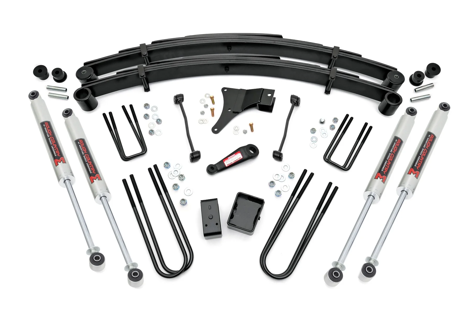 Rough Country 6 Inch Lift Kit Rear Blocks M1 Fits Ford F-350 4WD 1999